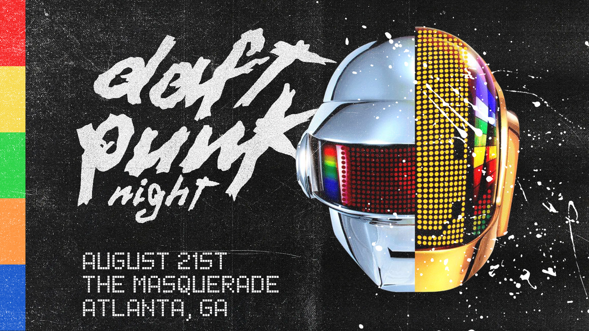 Daft Punk Night dance party in the Hell room at The Masquerade in Atlanta
