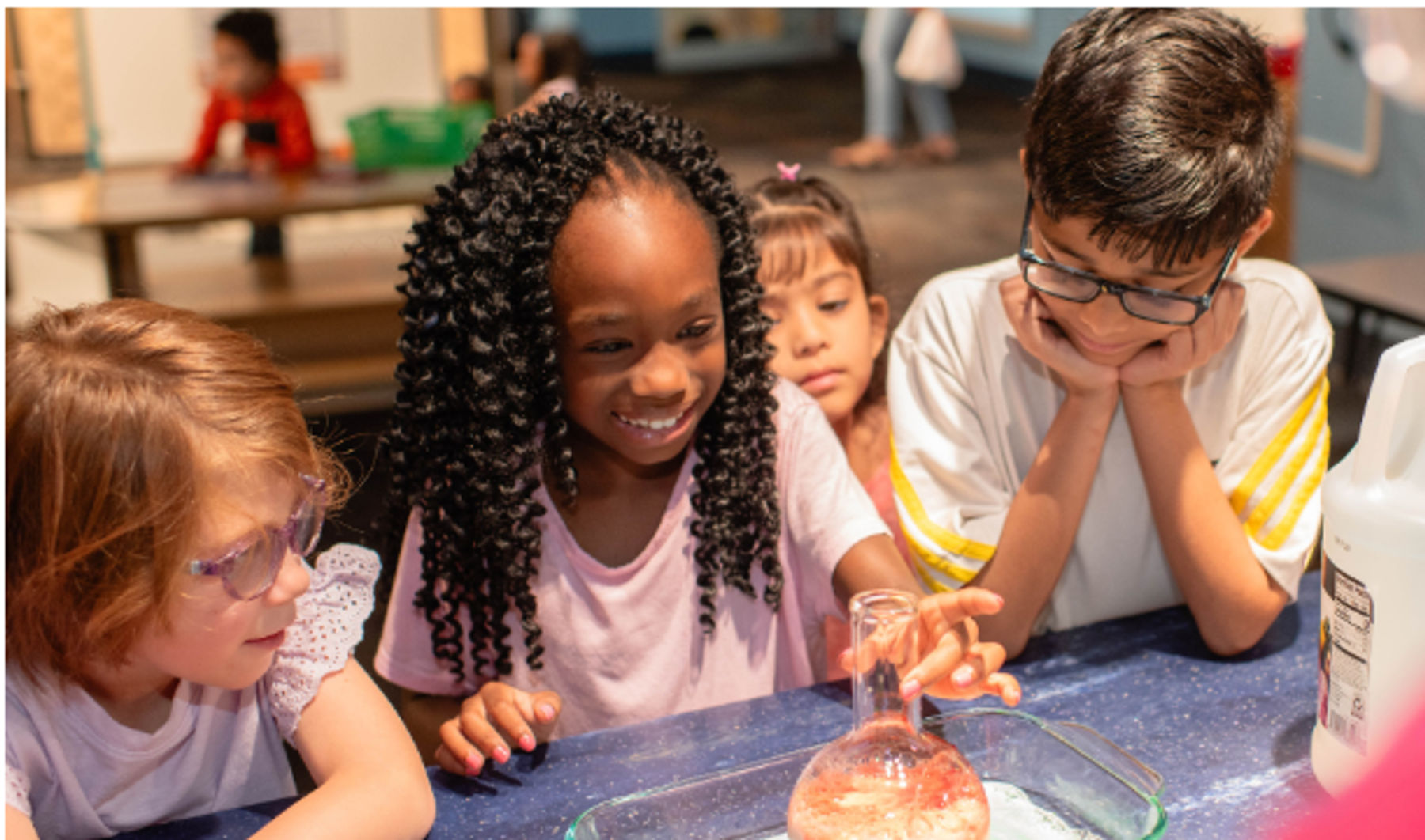 Science Bar Blood Slime hands-on activity in Downtown Atlanta