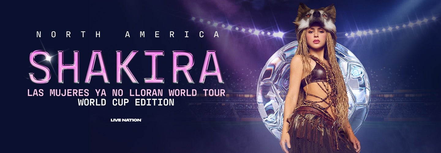 Shakira - Las Mujeres Ya No Lloran World Tour — State Farm Arena hero image