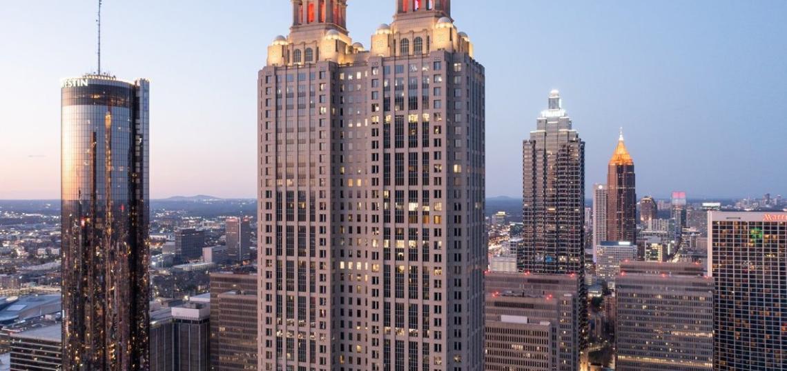 191 Peachtree tower, downtown Atlanta