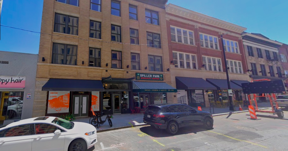 The Sylvan Building on Mitchell Street in South Downtown, new home of the Atlanta City Studio