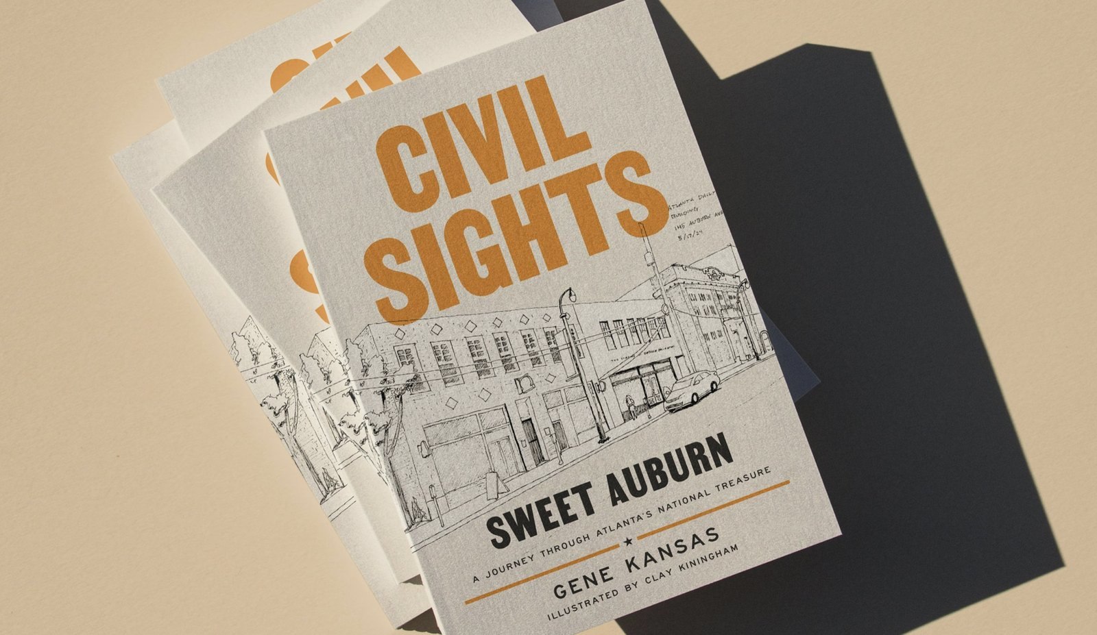 Cover of the book Civil Sights by Gene Kansas, with illustrations by Clay Kiningham