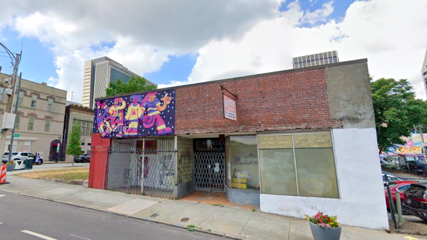 The vacant building at 171 Mitchell Street in South Downtown Atlanta