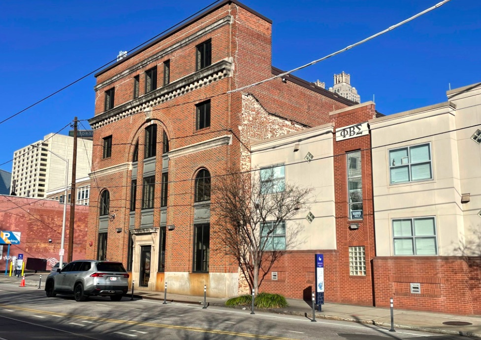The 1926 former substation at 148 Edgewood Avenue in downtown Atlanta