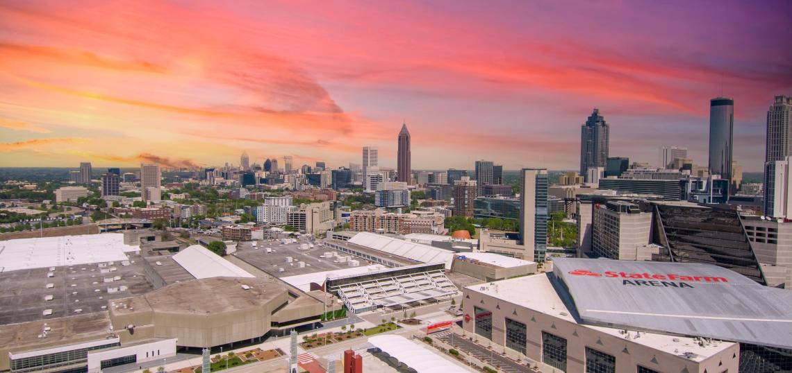 Georgia World Congress Center campus, downtown Atlanta