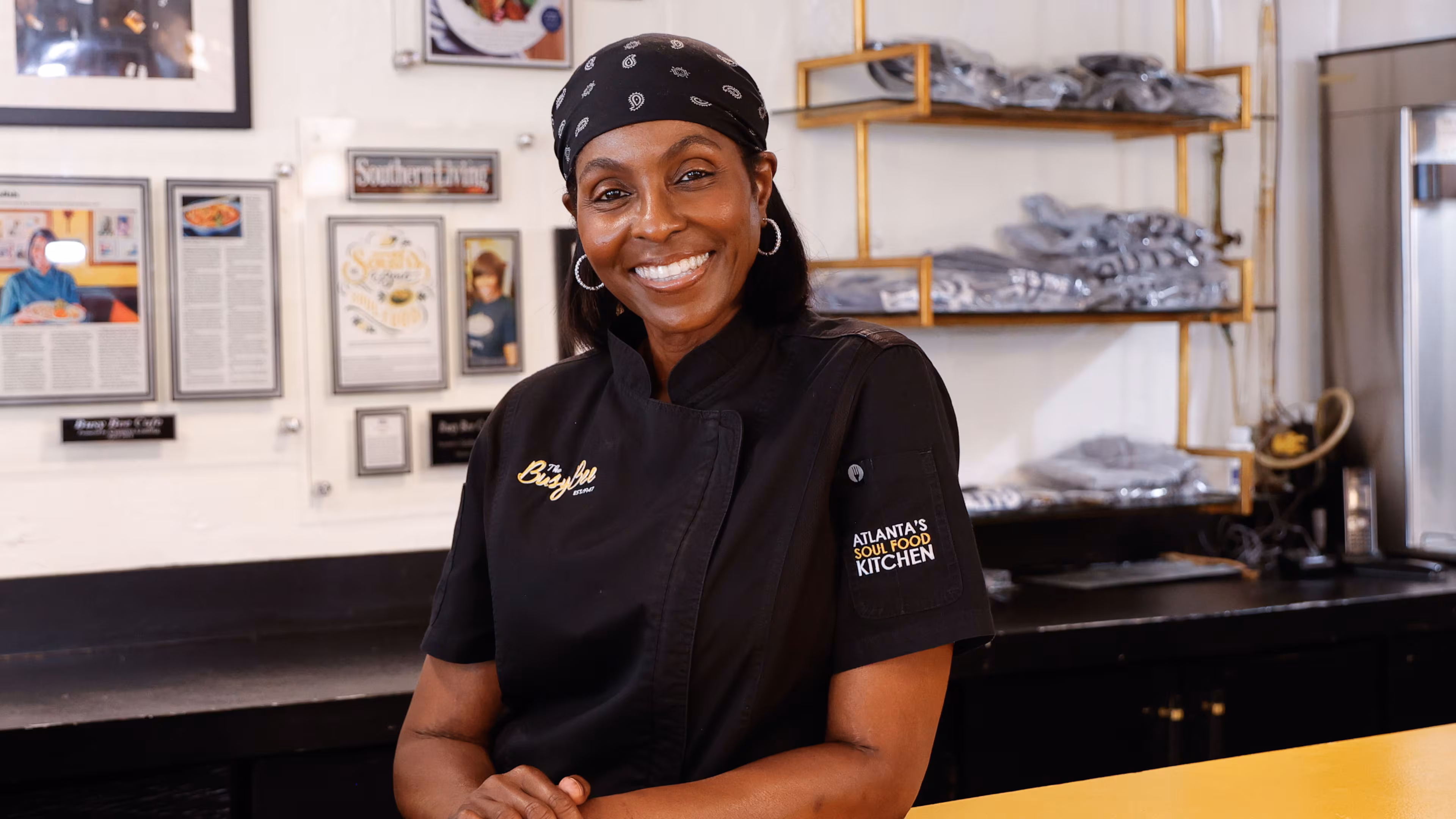 Tracy Gates, owner and head chef of the Busy Bee Cafe, who will open a second location in Atlantic Station in 2026