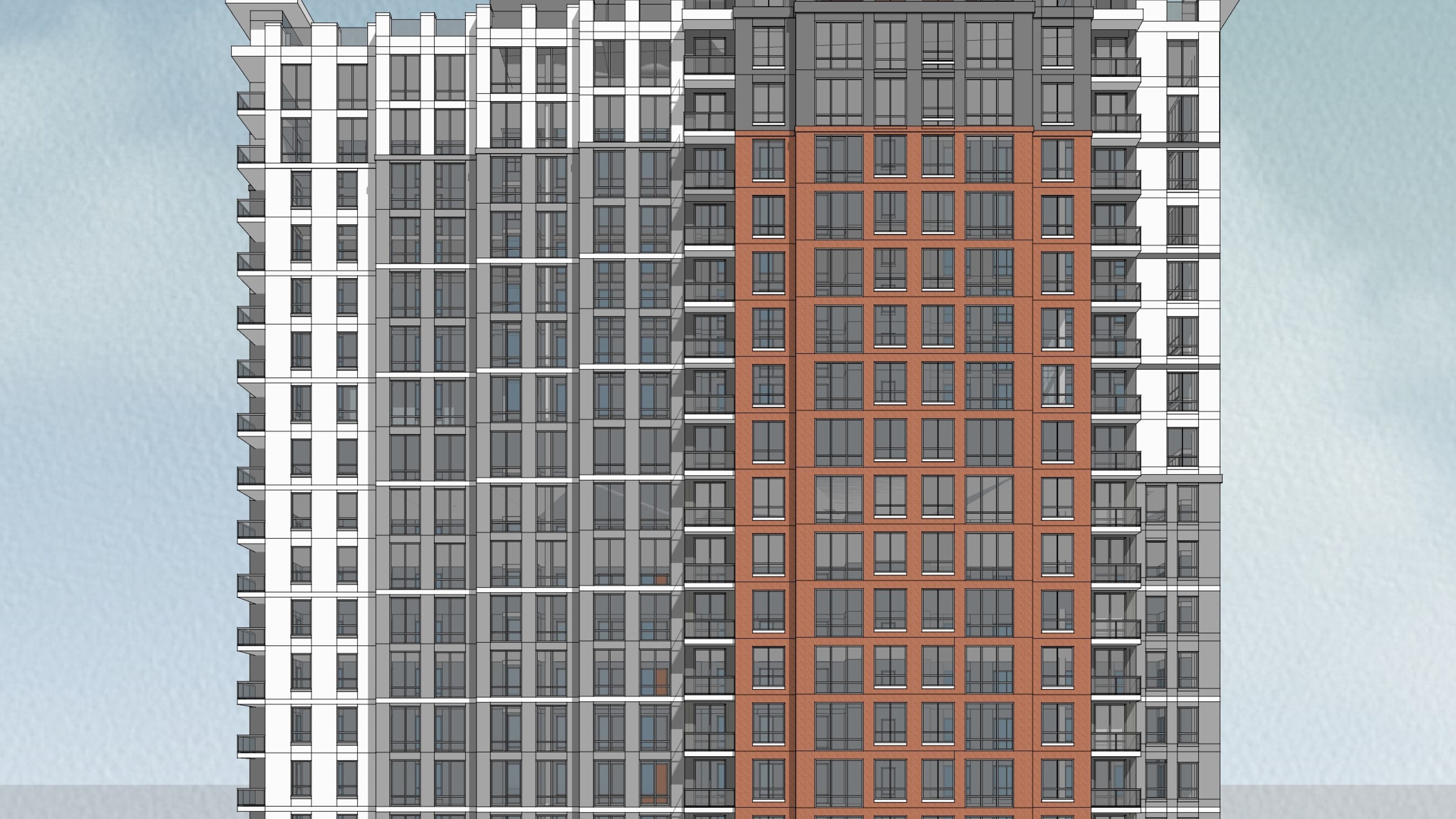 A rendering of Underground Atlanta's proposed housing tower (courtesy of Lalani Ventures)