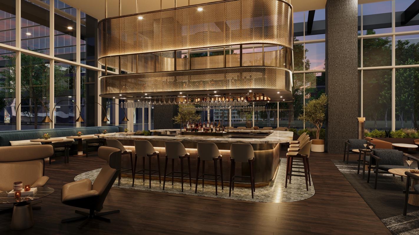 The Ledger Bar and Lounge at JW Marriott Atlanta Downtown