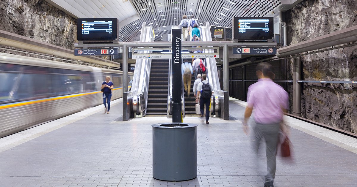 MARTA's Downtown Station Makeover: Peachtree Center Rehab Begins as GWCC Station Becomes 'SEC District'