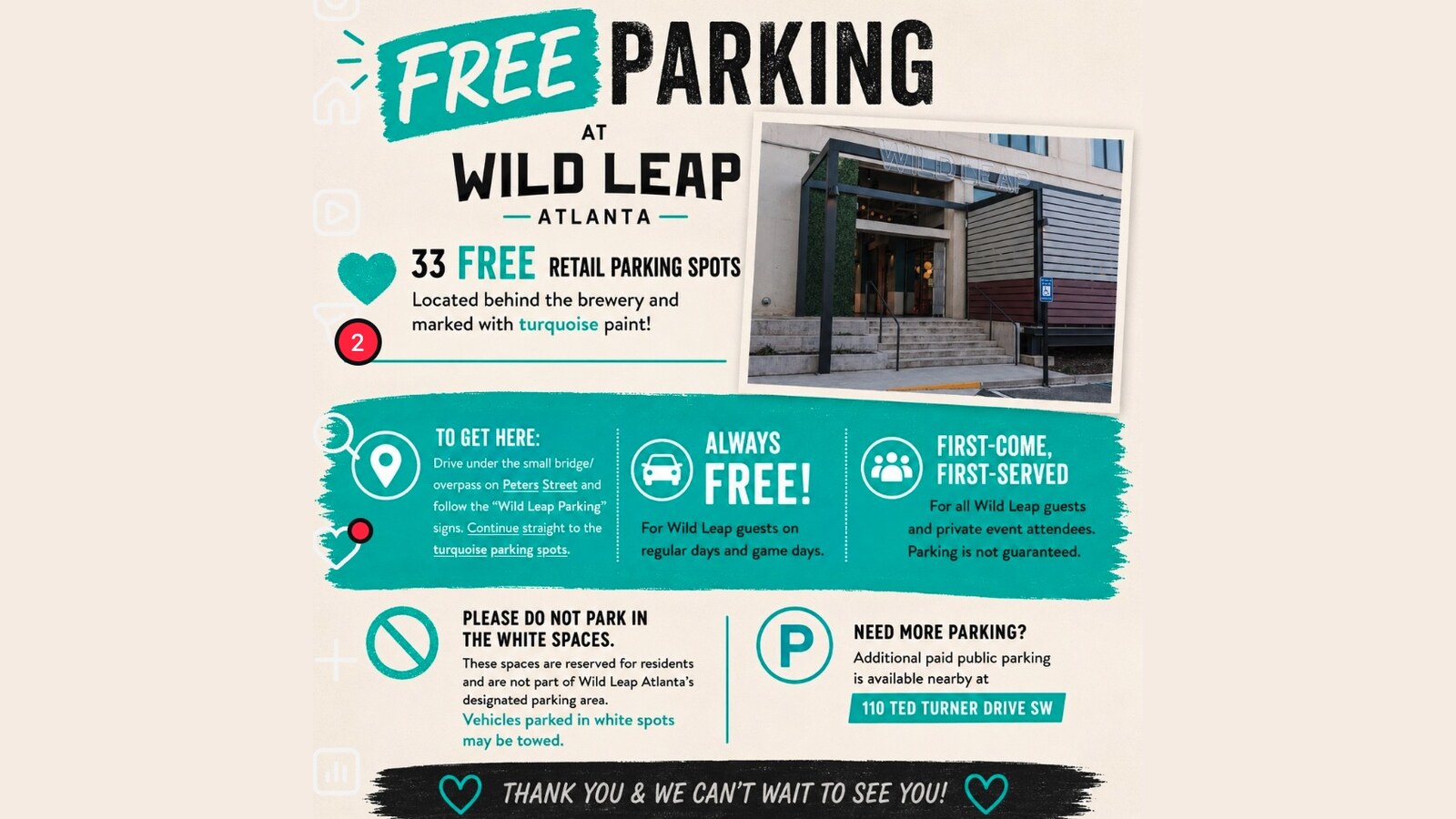 Wild Leap downtownATL Parking Lot