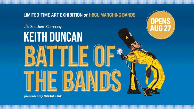 Battle of the Bands: Art Exhibition of HBCU Marching Bands — Opening Day