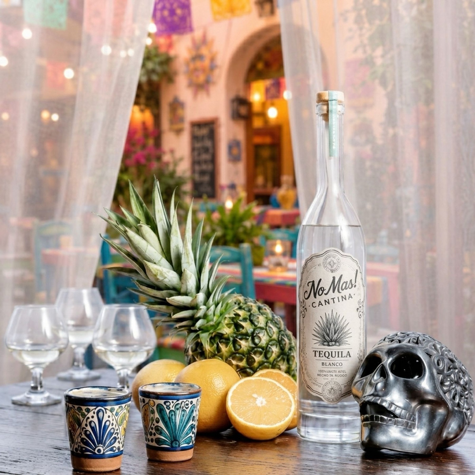 Handcrafted Mexican folk art, furniture and decor filling the No Mas! Artisan Market in Castleberry Hill