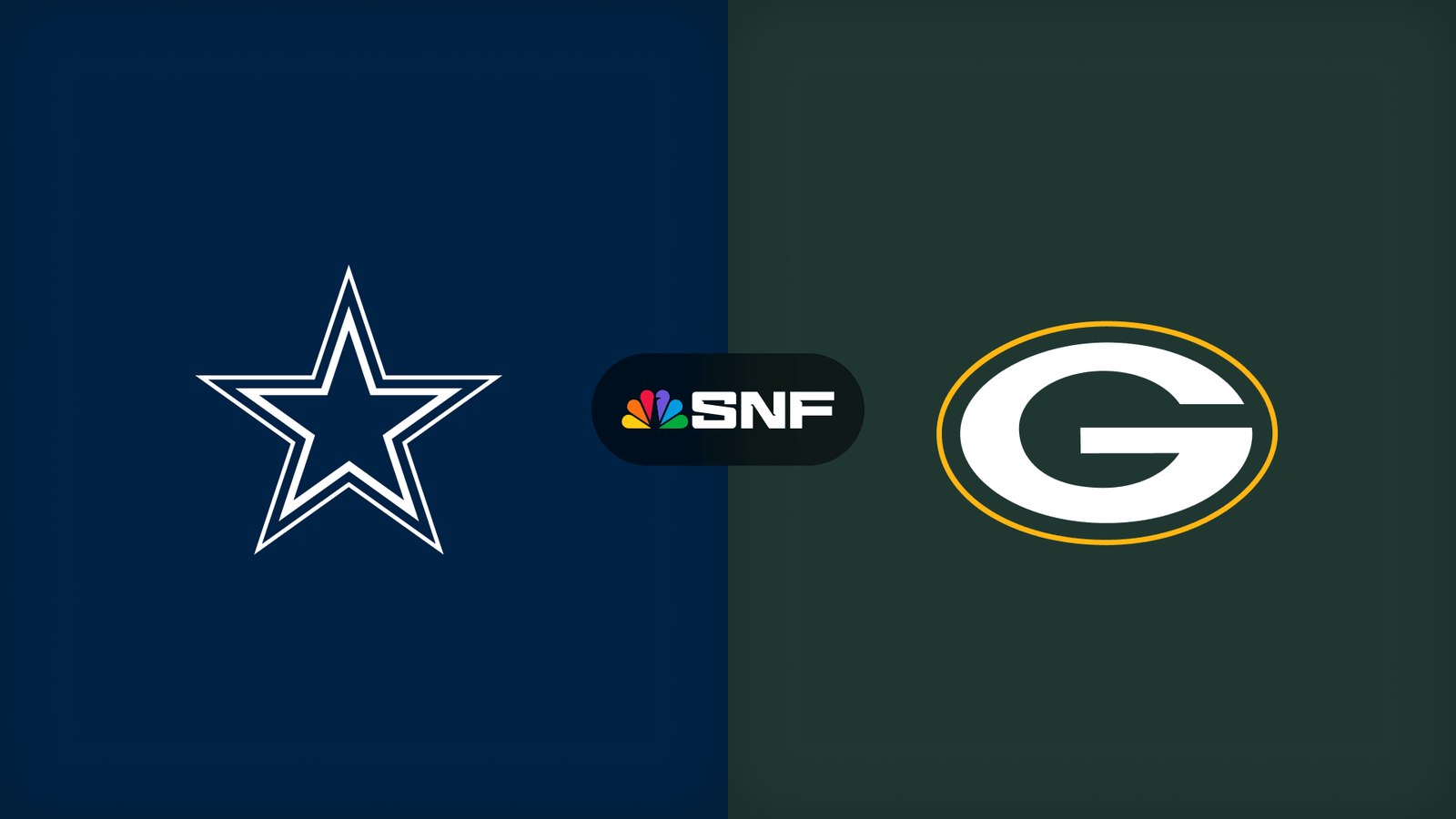 Promotional artwork for NFL: Cowboys @ Packers at Cosm Atlanta