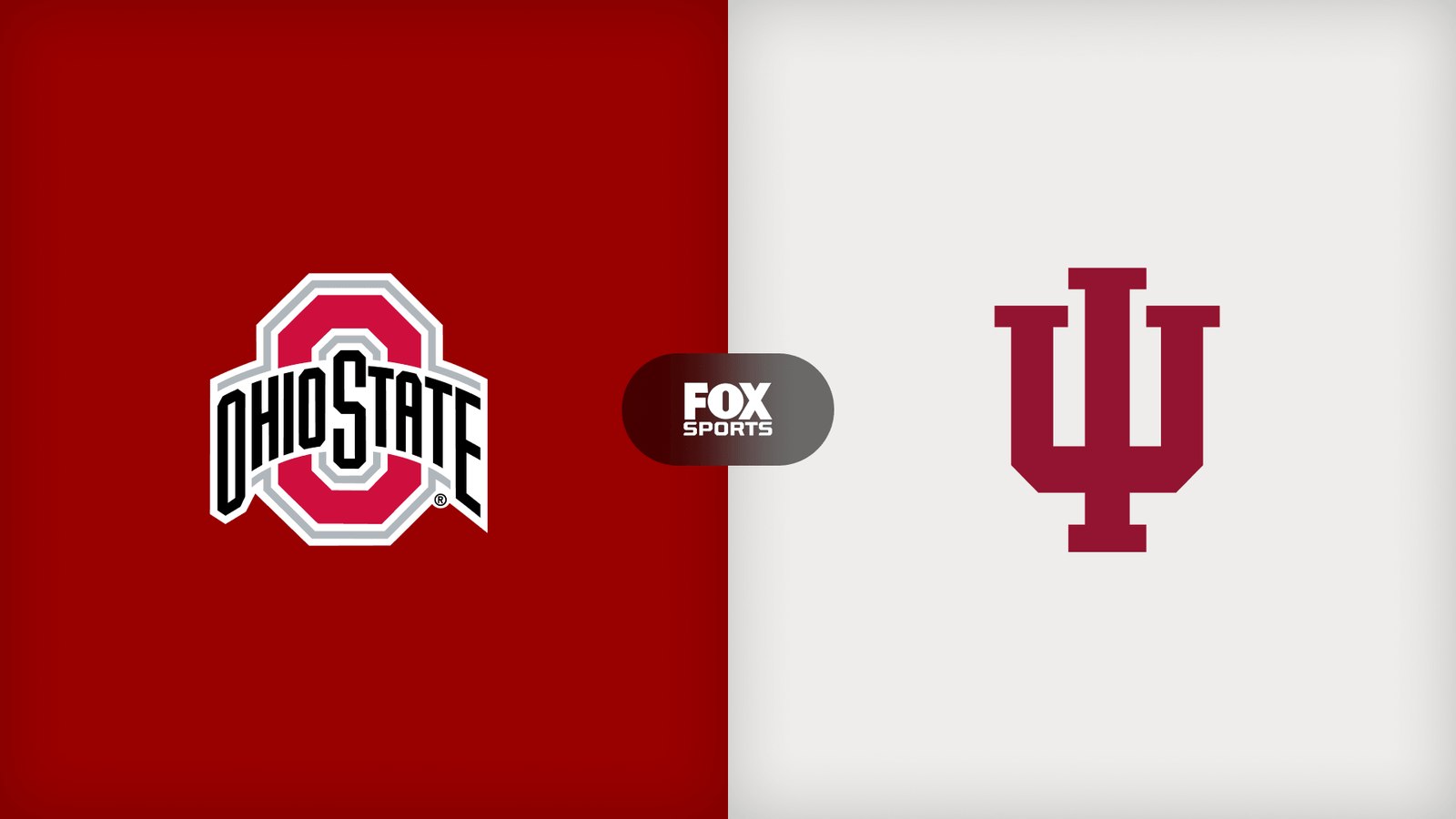 Promotional artwork for NCAAF: #5 Ohio State @ #6 Indiana at Cosm Atlanta