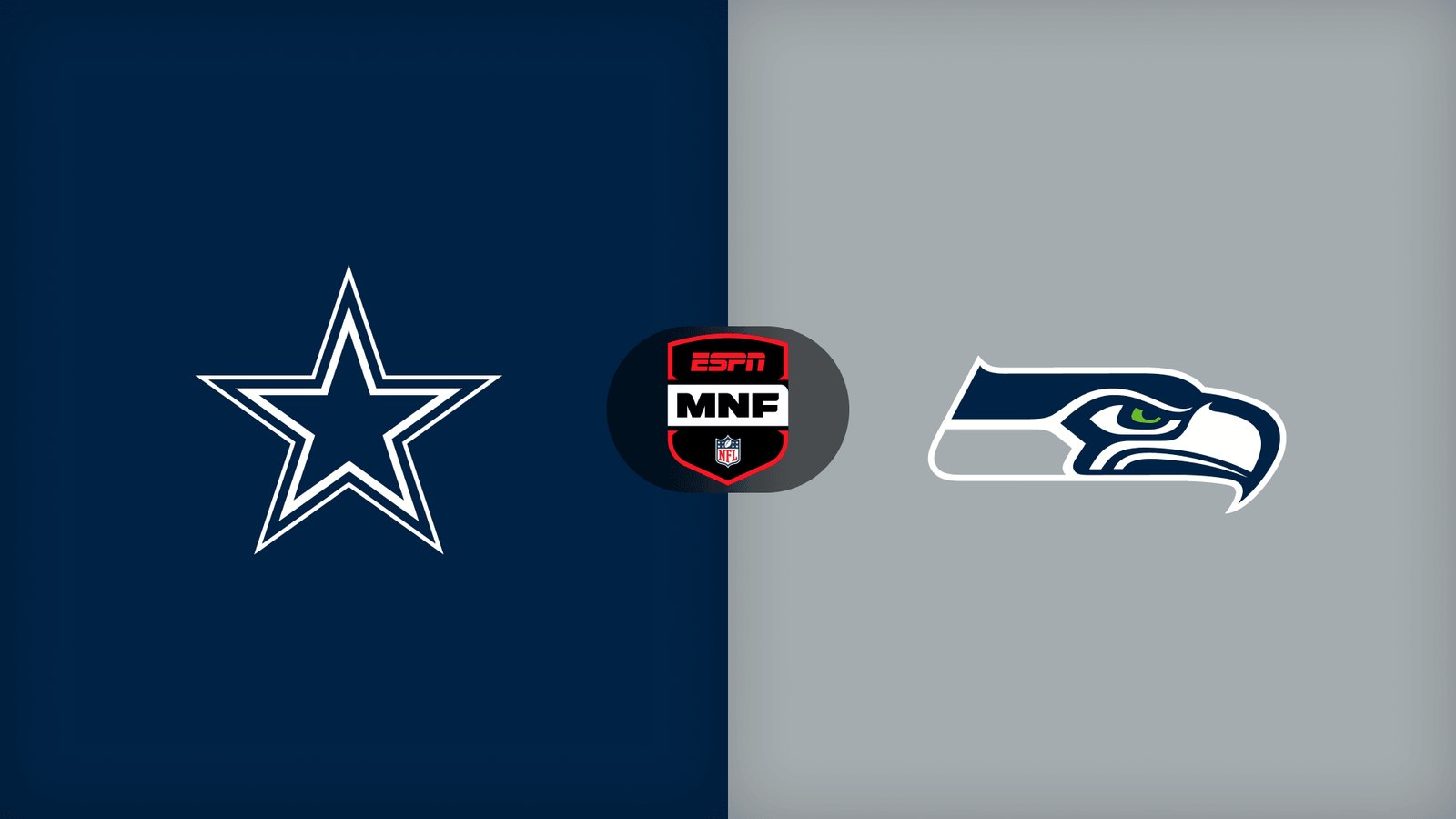 Promotional artwork for NFL: Cowboys @ Seahawks at Cosm Atlanta