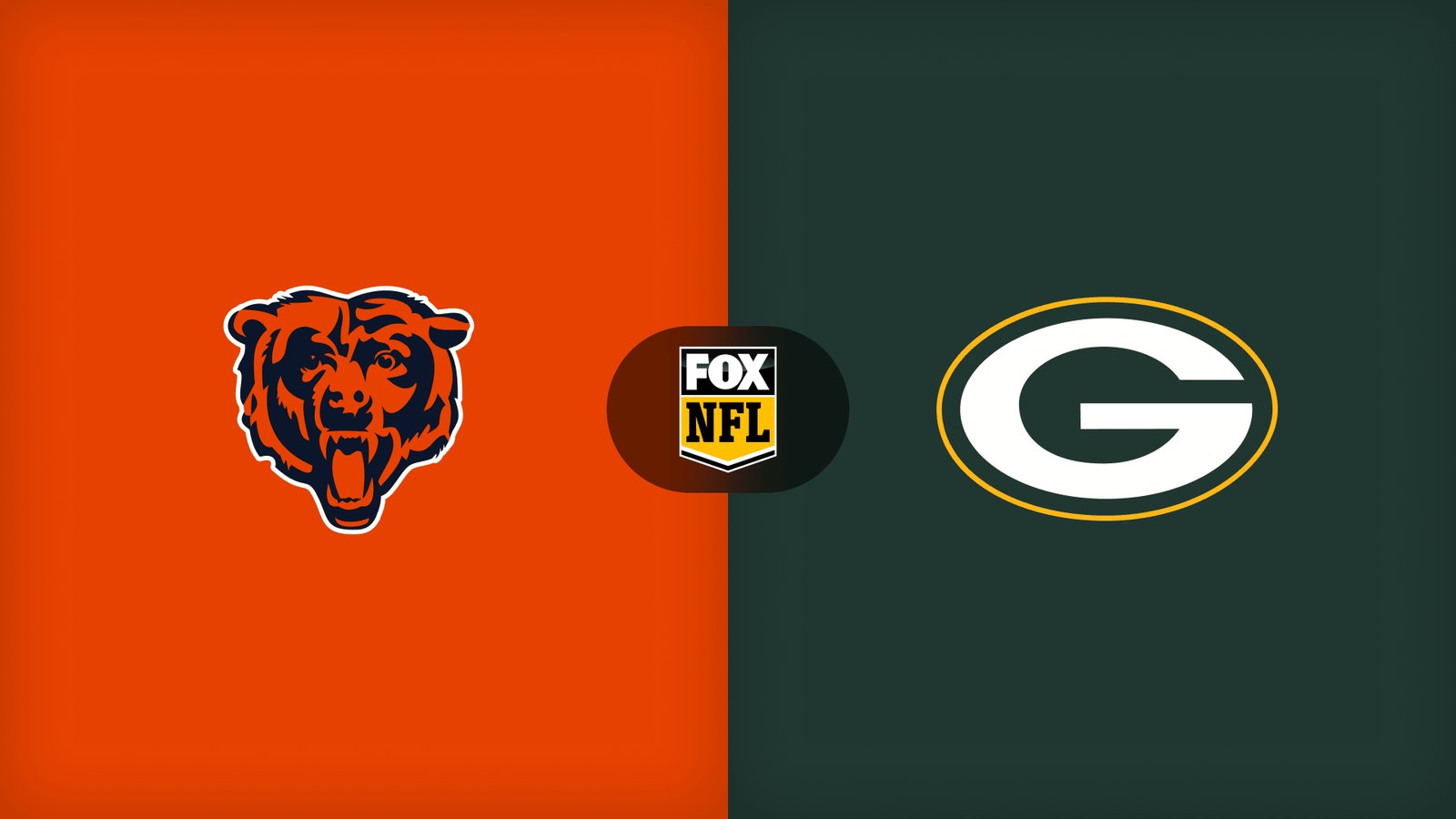 Promotional artwork for NFL: Bears @ Packers at Cosm Atlanta