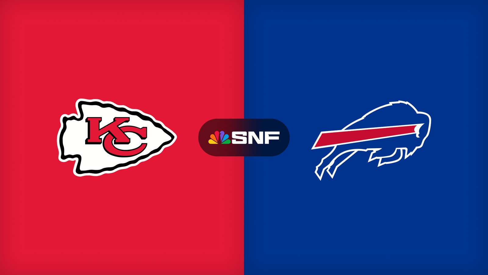 Promotional artwork for NFL: Chiefs @ Bills at Cosm Atlanta
