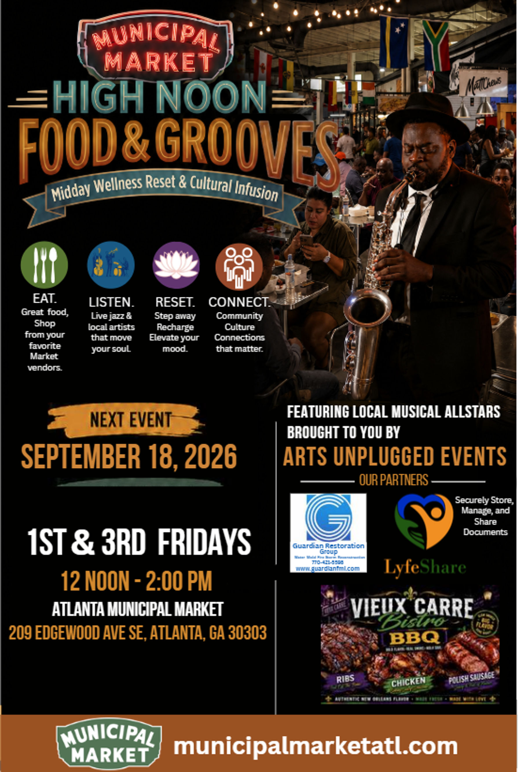 jazz fridays municipal market