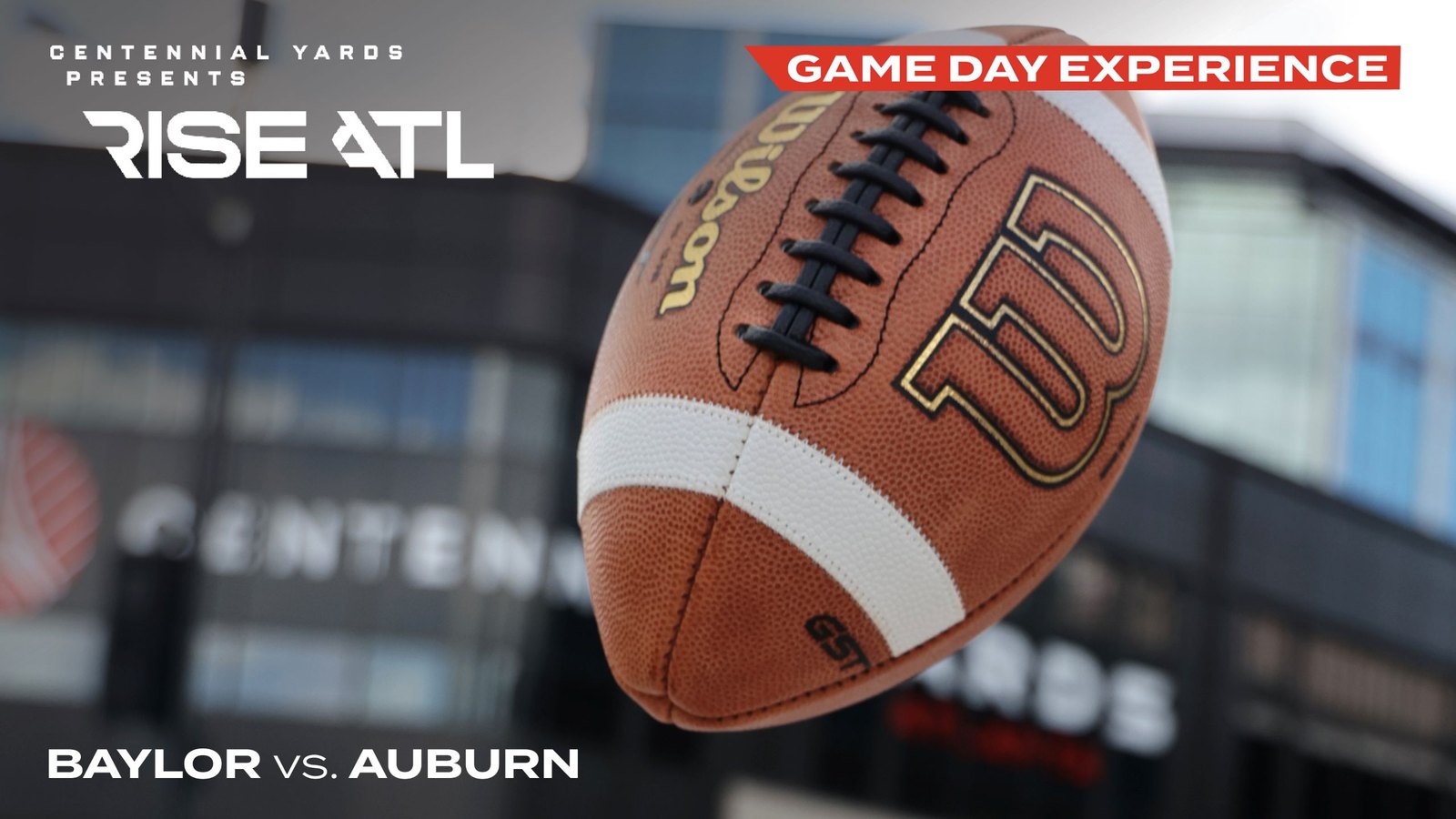 Rise ATL game day experience at Centennial Yards for the Aflac Kickoff Game