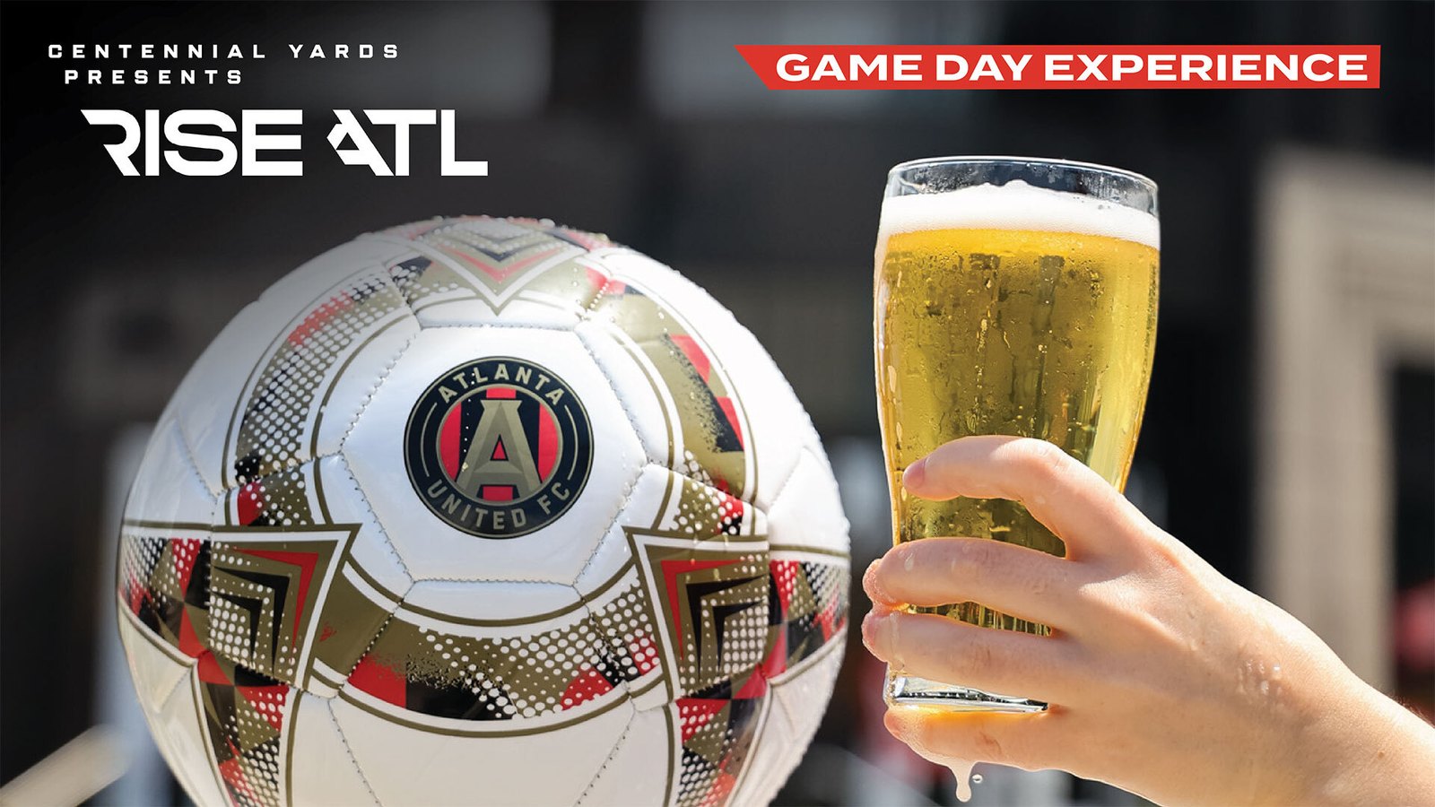 Rise ATL Atlanta United game day experience at Centennial Yards