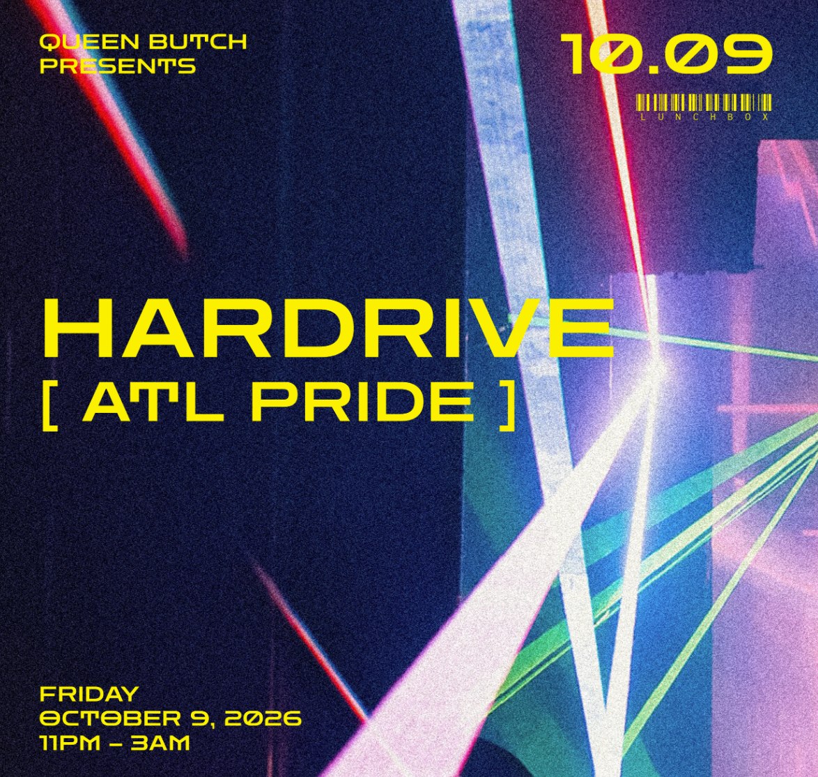 Promotional artwork for Hard Drive [ATL Pride] at Underground Atlanta